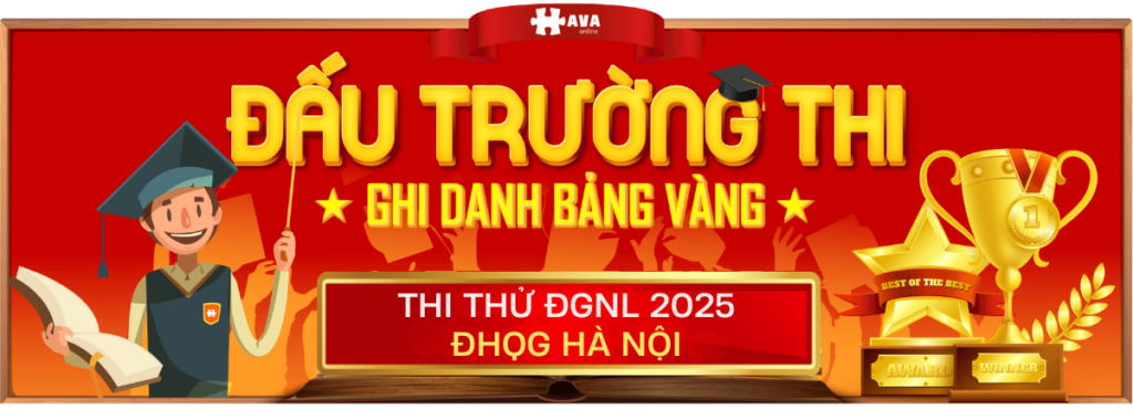 Thi thử ĐGNL 2025 ĐHQG Hà Nội