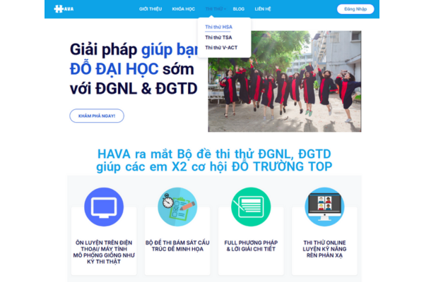 Thi thử ĐGNL 2026 miễn phí cùng HavaEdu: Hướng dẫn chi tiết đăng kí và làm bài thi Thi thử ĐGNL 2026 miễn phí cùng HavaEdu: Hướng dẫn chi tiết đăng kí và làm bài thi