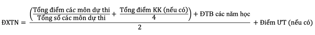 Xét tốt nghiệp THPT 2026: Điều kiện và cách tính điểm như thế nào? Cách tính điểm xét tốt nghiệp THPT 2026