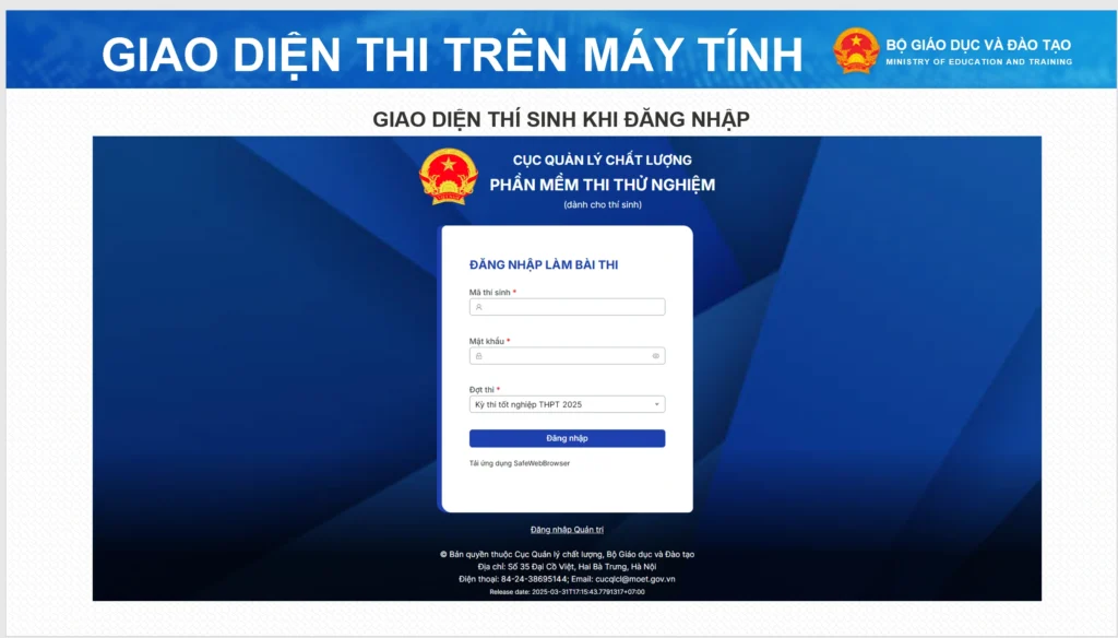 Kỳ thi tốt nghiệp THPT 2026: Những thay đổi và lộ trình chuyển đổi sang thi trên máy tính Kỳ thi tốt nghiệp THPT 2026: Những thay đổi và lộ trình chuyển đổi sang thi trên máy tính