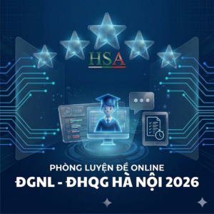 phòng luyện đề HSA 2026 havaedu