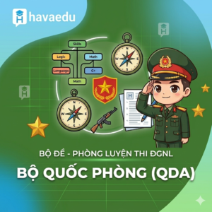 Bộ đề thi Đánh giá năng lực QDA 2026 BQP