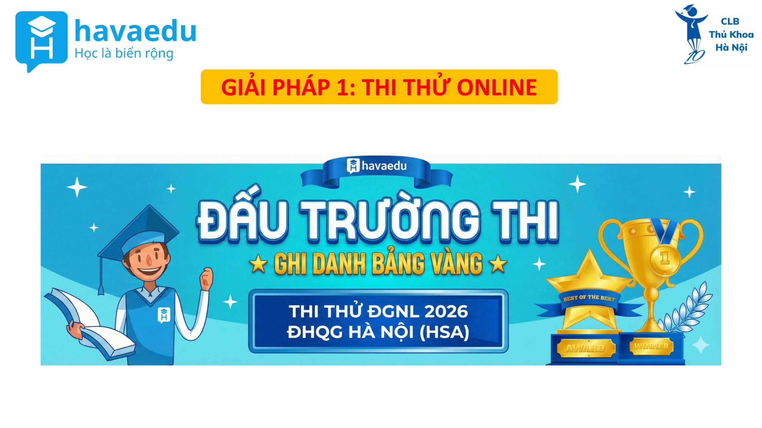 Thi thử miễn phí phần 1